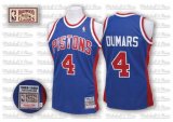 Wholesale Cheap Detroit Pistons #4 Joe Dumars Blue Swingman Throwback Jersey
