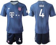 Wholesale Cheap Bayern Munchen #4 Sule Third Soccer Club Jersey
