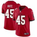 Wholesale Cheap Tampa Bay Buccaneers #45 Devin White Men's Nike Red Vapor Limited Jersey