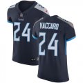 Wholesale Cheap Nike Titans #24 Kenny Vaccaro Navy Blue Team Color Men's Stitched NFL Vapor Untouchable Elite Jersey