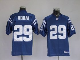 Wholesale Cheap Colts #29 Joseph Addai Blue Stitched NFL Jersey