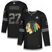 Wholesale Cheap Adidas Blackhawks #27 Jeremy Roenick Black Authentic Classic Stitched NHL Jersey