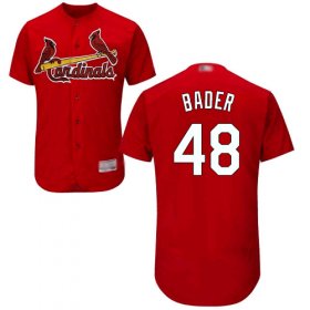 Wholesale Cheap Cardinals #48 Harrison Bader Red Flexbase Authentic Collection Stitched MLB Jersey