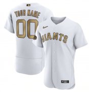 Wholesale Cheap Men's San Francisco Giants Active Player Custom White 2022 All-Star Flex Base Stitched MLB Jersey