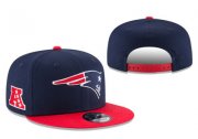 Wholesale Cheap NFL New England Patriots Team Logo Snapback Adjustable Hat LT004
