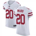 Wholesale Cheap Nike 49ers #20 Jimmie Ward White Men's Stitched NFL Vapor Untouchable Elite Jersey
