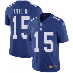 Wholesale Cheap Nike Giants #15 Golden Tate Royal Blue Team Color Men\'s Stitched NFL Vapor Untouchable Limited Jersey