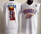Wholesale Cheap Oklahoma City Thunder #9 Serge Ibaka 2012 NBA Champions White Jersey