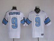 Wholesale Cheap Lions #9 Matthew Stafford White Stitched NFL Jersey