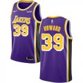 Wholesale Cheap Nike Lakers #39 Dwight Howard Purple NBA Swingman Statement Edition Jersey