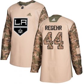 Wholesale Cheap Adidas Kings #44 Robyn Regehr Camo Authentic 2017 Veterans Day Stitched NHL Jersey