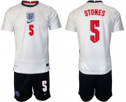 Wholesale Cheap Men 2020-2021 European Cup England home white 5 Nike Soccer Jersey