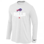 Wholesale Cheap Nike Buffalo Bills Critical Victory Long Sleeve T-Shirt White