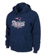 Wholesale Cheap New England Patriots Critical Victory Pullover Hoodie Dark Blue