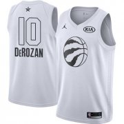 Wholesale Cheap Nike Raptors #10 DeMar DeRozan White NBA Jordan Swingman 2018 All-Star Game Jersey