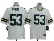 Wholesale Cheap Nike Packers #53 Nick Perry White Men's Stitched NFL Elite Jersey