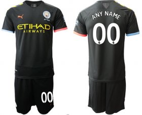 Wholesale Cheap Manchester City Personalized Black Soccer Club Jersey