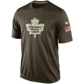 Wholesale Cheap Men\'s Toronto Maple Leafs Salute To Service Nike Dri-FIT T-Shirt