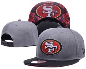 Wholesale Cheap NFL San Francisco 49ers Fresh Logo Adjustable Hat 11