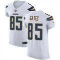 Wholesale Cheap Nike Chargers #85 Antonio Gates White Men's Stitched NFL Vapor Untouchable Elite Jersey