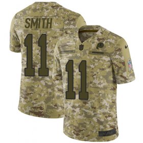 Wholesale Cheap Nike Redskins #11 Alex Smith Camo Men\'s Stitched NFL Limited 2018 Salute To Service Jersey