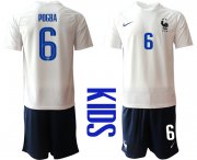 Wholesale Cheap 2021 France away Youth 6 soccer jerseys