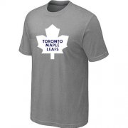 Wholesale Cheap Toronto Maple Leafs Big & Tall Logo Grey NHL T-Shirt