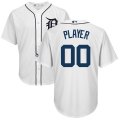 Wholesale Cheap Detroit Tigers Majestic 2018 Home Cool Base Custom Jersey White