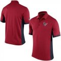Wholesale Cheap Men's Nike NFL Houston Texans Red Team Issue Performance Polo