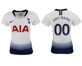 Wholesale Cheap Women\'s Tottenham Hotspur Personalized Home Soccer Club Jersey