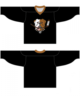 Wholesale Custom Black Sudbury Bulldogs Hockey Jersey