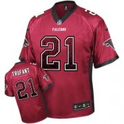 Wholesale Cheap Nike Falcons #21 Desmond Trufant Red Team Color Men's Stitched NFL Elite Drift Fashion Jersey