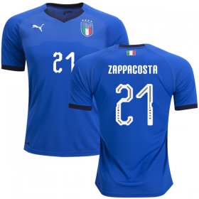 Wholesale Cheap Italy #21 Zappacosta Home Soccer Country Jersey