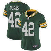 Wholesale Cheap Nike Packers #42 Oren Burks Green Team Color Women's Stitched NFL Vapor Untouchable Limited Jersey