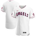 Wholesale Cheap Los Angeles Angels Men's Nike White Home 2020 Authentic Team MLB Jersey