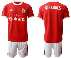 Wholesale Cheap Benfica Blank Home Soccer Club Jersey