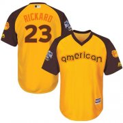 Wholesale Cheap Orioles #23 Joey Rickard Gold 2016 All-Star American League Stitched Youth MLB Jersey