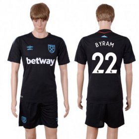 Wholesale Cheap West Ham United #22 Byram Away Soccer Club Jersey