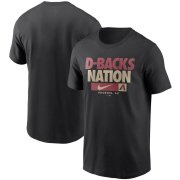 Wholesale Cheap Arizona Diamondbacks Nike Local Nickname T-Shirt Black
