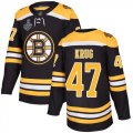 Wholesale Cheap Adidas Bruins #47 Torey Krug Black Home Authentic Stanley Cup Final Bound Youth Stitched NHL Jersey