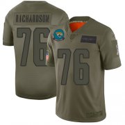 Wholesale Cheap Nike Jaguars #76 Will Richardson Camo Men's Stitched NFL Limited 2019 Salute To Service Jersey