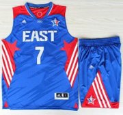 Wholesale Cheap 2013 All-Star Eastern Conference New York Knicks 7 Carmelo Anthony Blue Revolution 30 Swingman Suits
