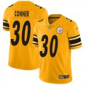 Wholesale Cheap Nike Steelers #30 James Conner Gold Men's Stitched NFL Limited Inverted Legend Jersey