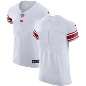 Wholesale Cheap Nike Giants Blank White Men\'s Stitched NFL Vapor Untouchable Elite Jersey