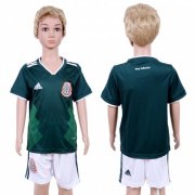 Wholesale Cheap Mexico Blank Home Kid Soccer Country Jersey