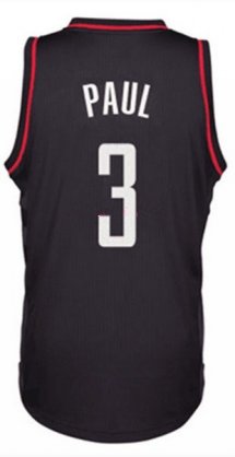 Wholesale Cheap Men\'s Houston Rockets #3 Chris Paul Black Stitched NBA Adidas Revolution 30 Swingman Jersey