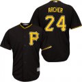 Wholesale Cheap Pirates #24 Chris Archer Black New Cool Base Stitched MLB Jersey