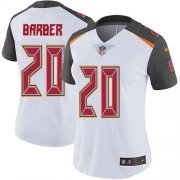 Wholesale Cheap Nike Buccaneers #20 Ronde Barber White Women's Stitched NFL Vapor Untouchable Limited Jersey