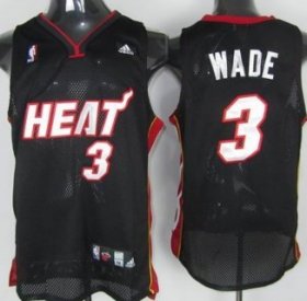 Wholesale Cheap Miami Heat #3 Dwyane Dwyane Wade Black Swingman Jersey