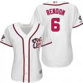 Wholesale Cheap Nationals #6 Anthony Rendon White Home 2019 World Series Champions Women's Stitched MLB Jersey